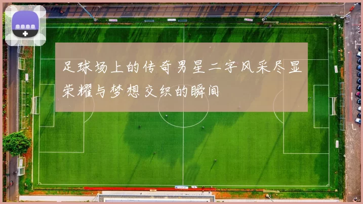 足球场上的传奇男星二字风采尽显荣耀与梦想交织的瞬间
