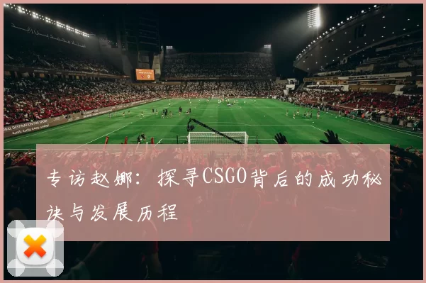 专访赵娜：探寻CSGO背后的成功秘诀与发展历程