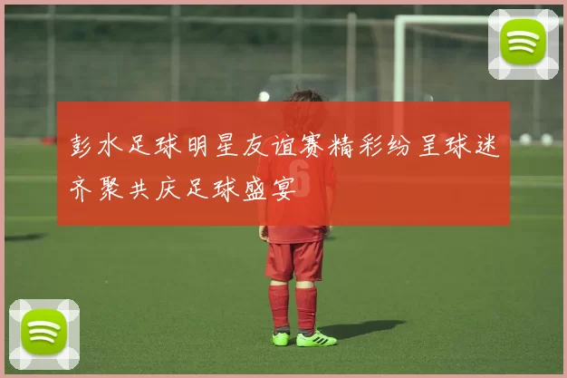 彭水足球明星友谊赛精彩纷呈球迷齐聚共庆足球盛宴